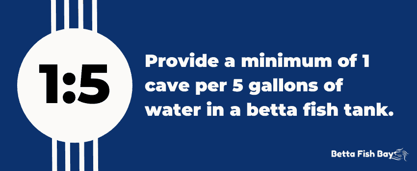 how many caves for betta
