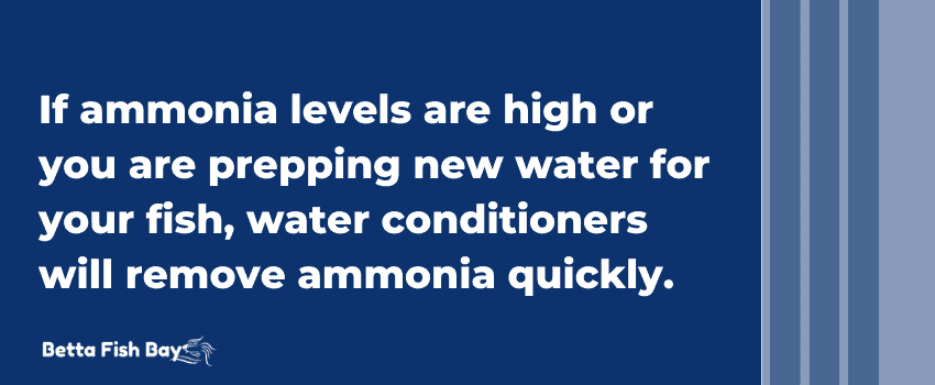 water conditioner for ammonia